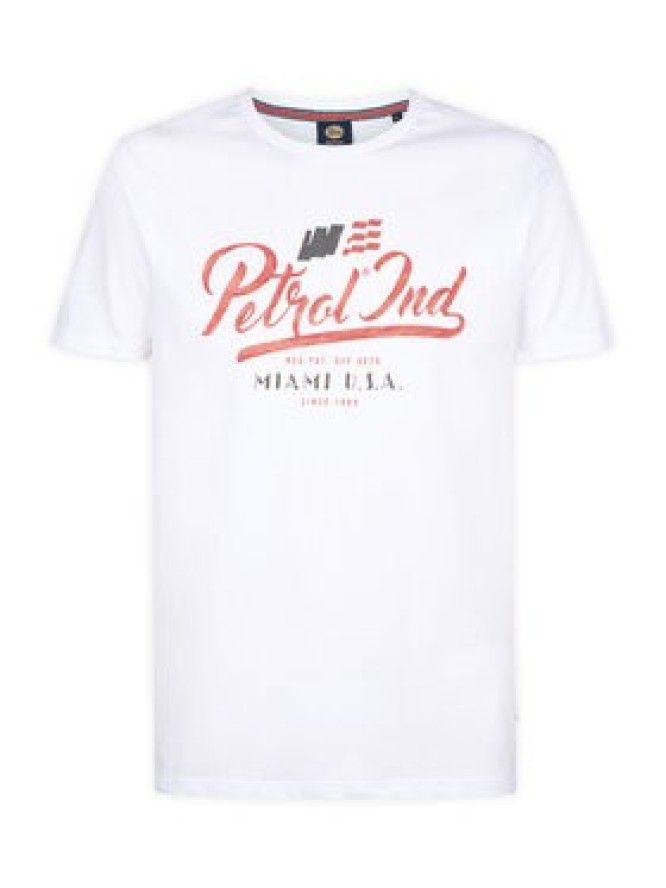 Petrol Industries T-Shirt M-1050-TSR600 Biały Regular Fit