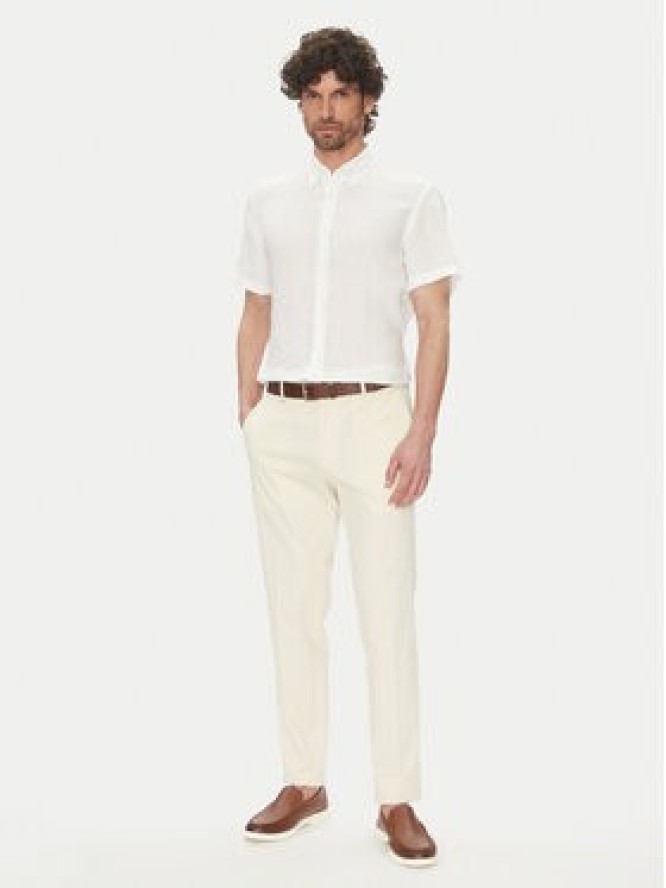 BOSS Koszula H-Roan 50539352 Biały Slim Fit