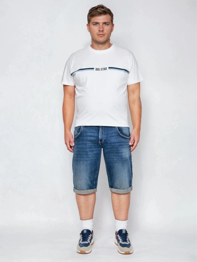 Szorty męskie jeansowe granatowe Conner 438