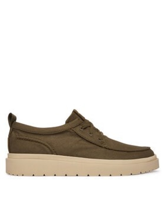 Clarks Półbuty Polden Moc 26186615 Zielony