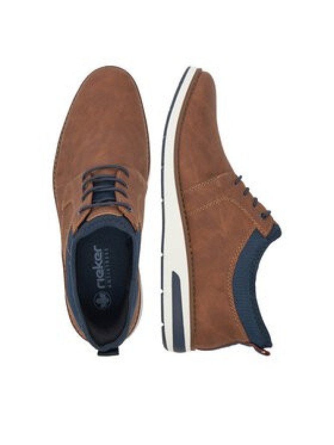 Rieker Półbuty 11357-24 Brązowy