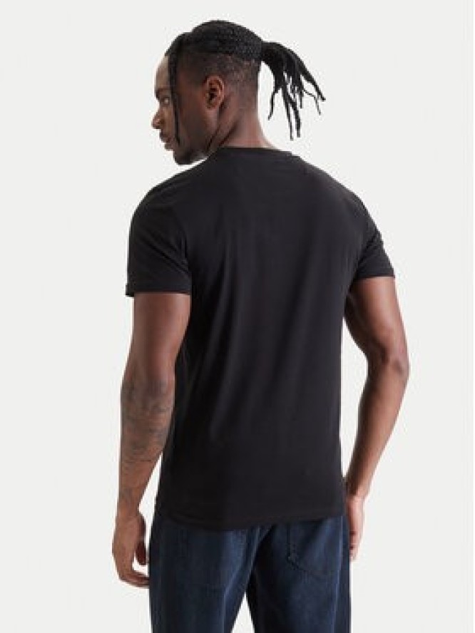 Guess T-Shirt U6GM01 K6YW1 Czarny Regular Fit