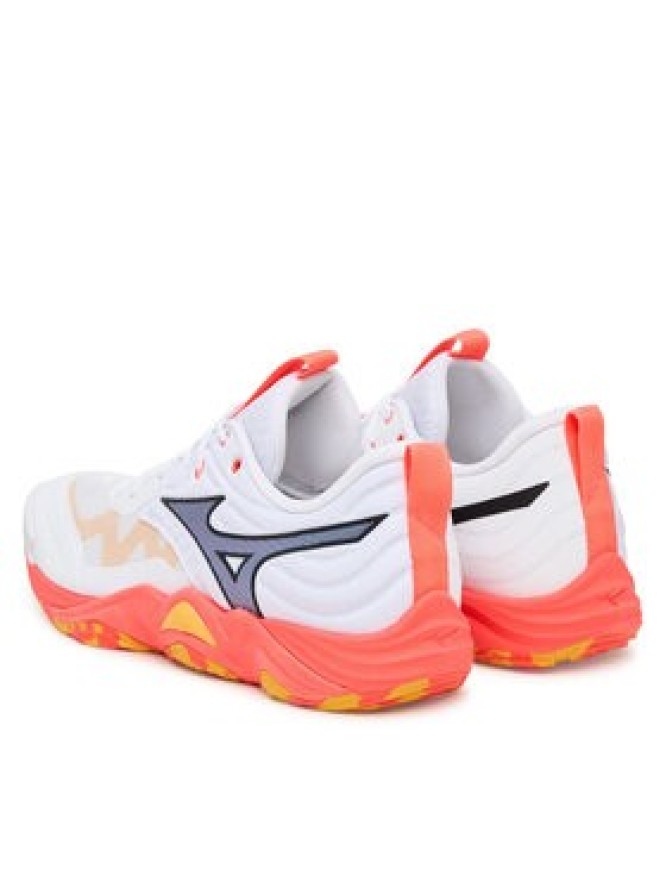 Mizuno Buty halowe Wave Momentum Elite V1GA2512 Pomarańczowy