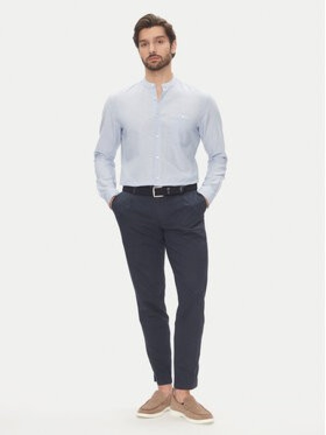 Pierre Cardin Koszula C6 41009.0480 Błękitny Modern Fit