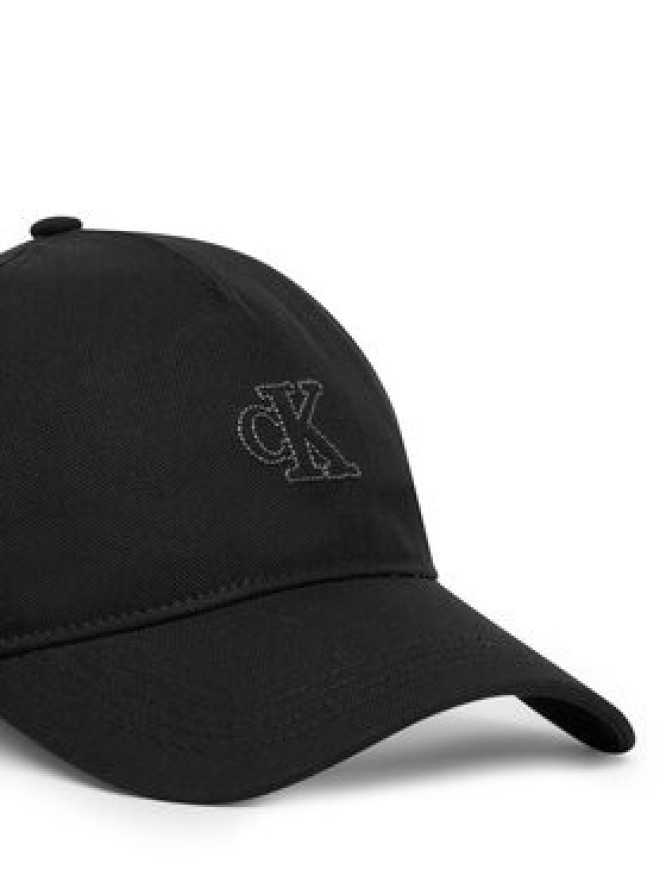 Calvin Klein Czapka z daszkiem Monogram Deboss Canvas Baseball LV04G5027G Czarny