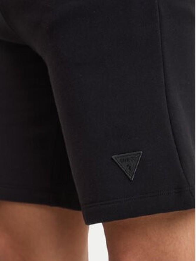 Guess Szorty sportowe M6GD12 K3020 Czarny Slim Fit