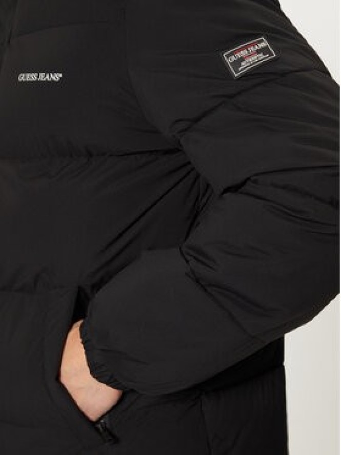 Guess Jeans Kurtka zimowa M4BL20 WGII2 Czarny Regular Fit