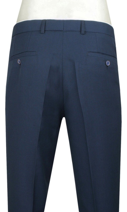 Męski, Taliowany Garnitur (Wesele, Studniówka) - Casino - Granat