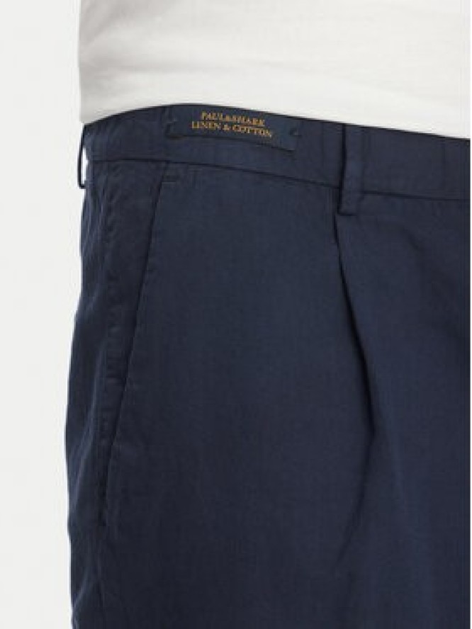 Paul&Shark Szorty materiałowe 25414034 Granatowy Regular Fit