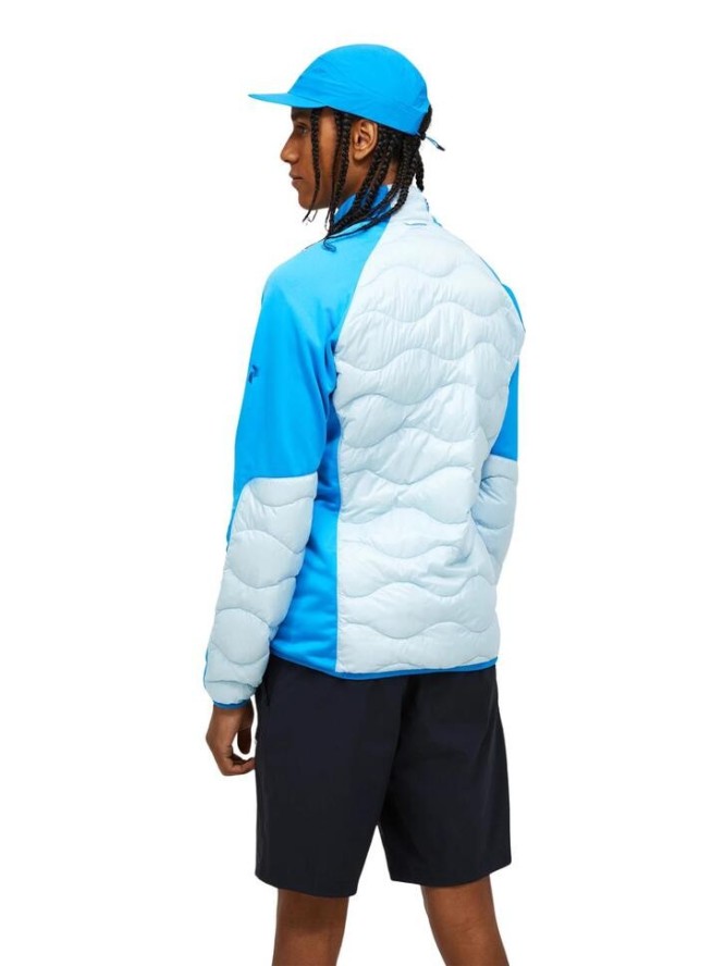 Kurtka Peak Performance puchowa męska Helium Down Hybrid Jacket niebieska - M