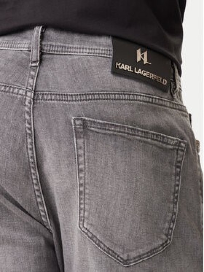 KARL LAGERFELD Jeansy 265501 500843 Szary Slim Fit