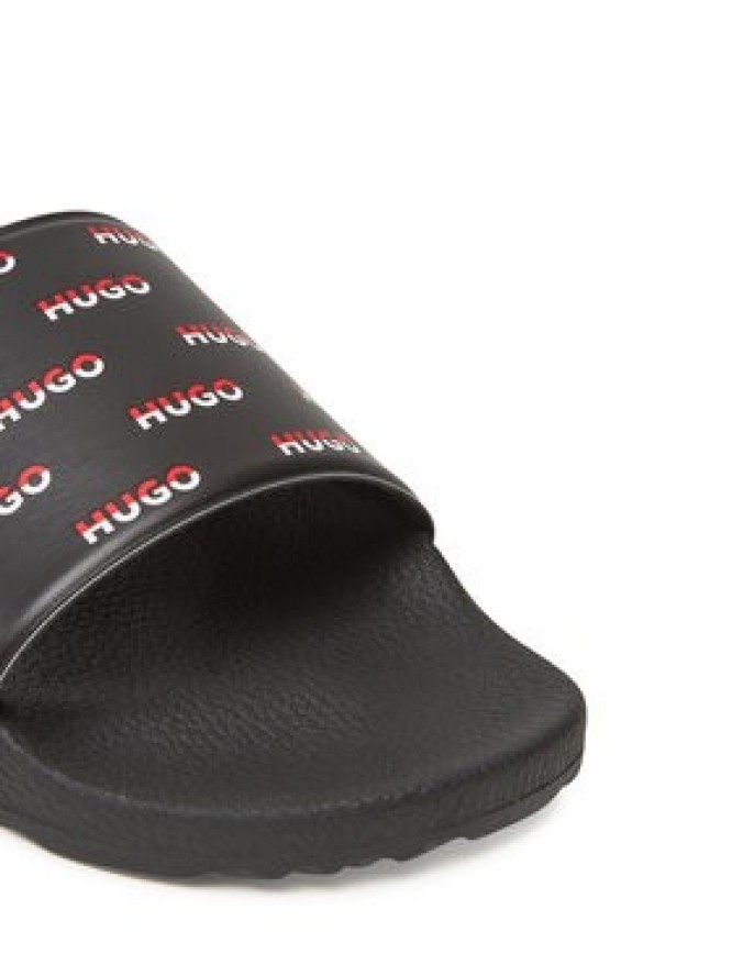 HUGO Klapki Timein 50548659 Czarny