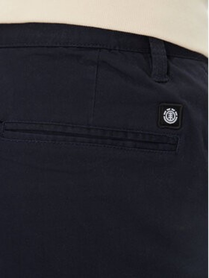 Element Chinosy Howland Classic ELYNP00175 Granatowy Regular Fit