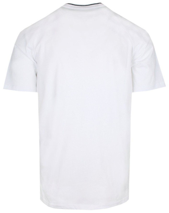 Jednokolorowa Męska Koszulka (T-Shirt) - Pako Jeans - Biała