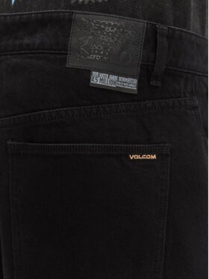 Volcom Szorty jeansowe Billow A2012200 Czarny Relaxed Fit