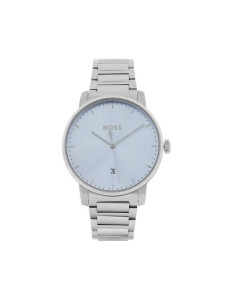 BOSS Zegarek Dean 1514132 Srebrny