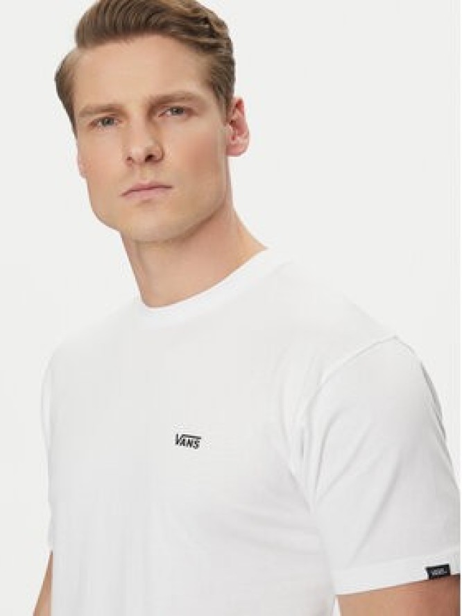 Vans T-Shirt Left Chest Logo VN0A3CZEY281 Biały Classic Fit
