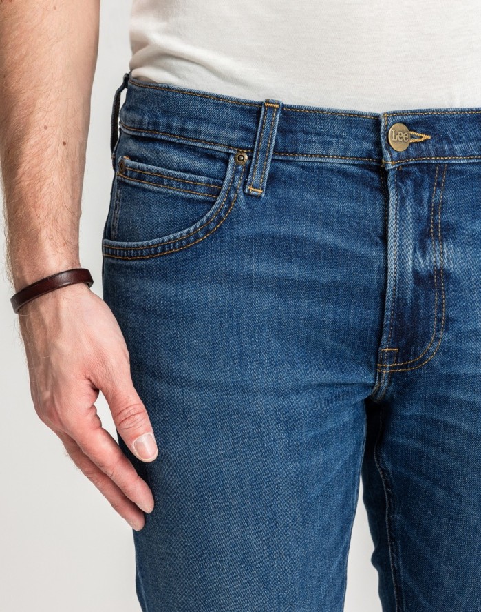 LEE MĘSKIE SPODNIE JEANSOWE LUKE PEACE TRAIN 112342254 L719015517