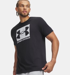 Under Armour UA ABC CAMO BOXED LOGO SS Koszulka męska