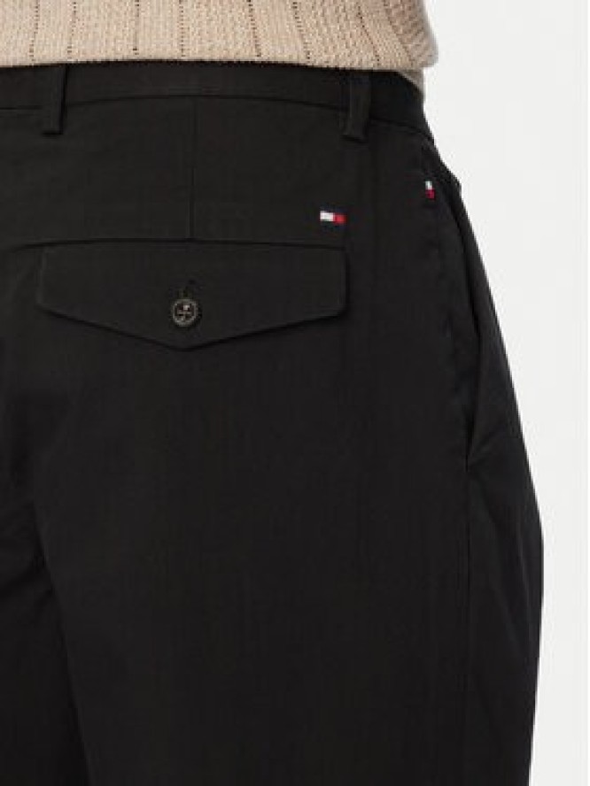 Tommy Hilfiger Chinosy Harlem MW0MW43158 Czarny Regular Fit
