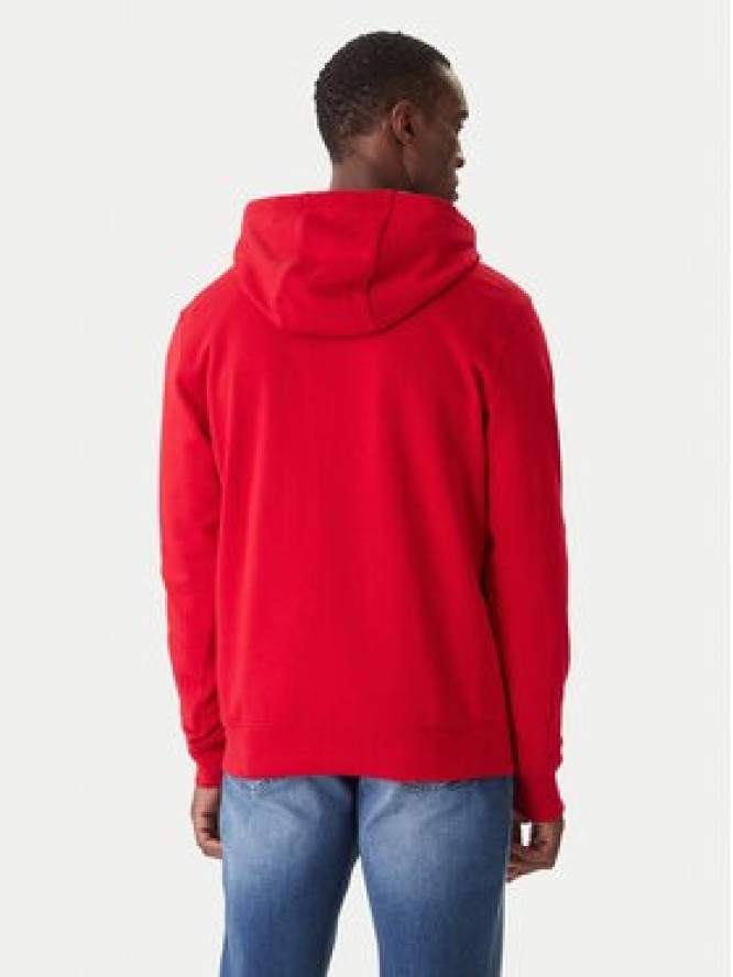 Tommy Hilfiger Bluza Essential MW0MW37235 Czerwony Regular Fit