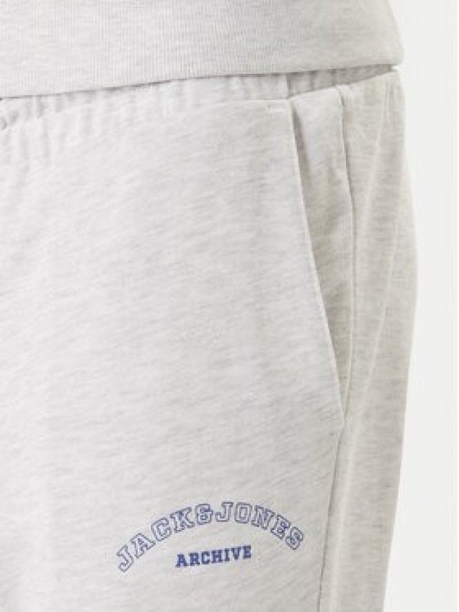 Jack & Jones Spodnie dresowe Jpstgordon 12289724 Szary Regular Fit