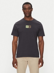 Element T-Shirt ELYZT00492 Czarny Regular Fit