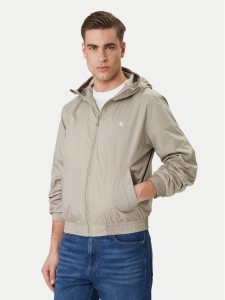 Calvin Klein Jeans Wiatrówka Harrington LV04RF521G Beżowy Regular Fit