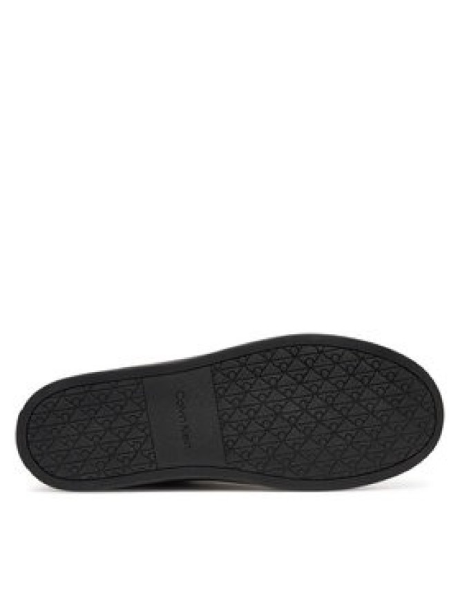 Calvin Klein Sneakersy Classic Cupsole Laceup Lth YM0YM01435 Czarny