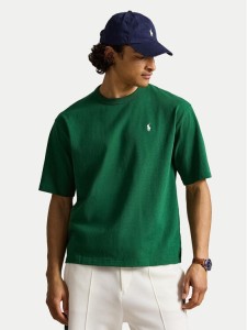 Polo Ralph Lauren T-Shirt 710A12979005 Zielony ciemny Relaxed Fit