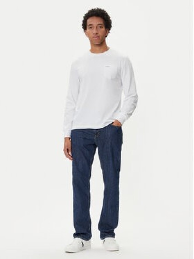 Guess Jeans Longsleeve M5BI77 K8FQ4 Biały Regular Fit