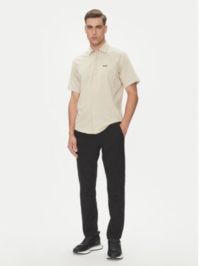 BOSS Koszula Excurse 50540196 Beżowy Regular Fit