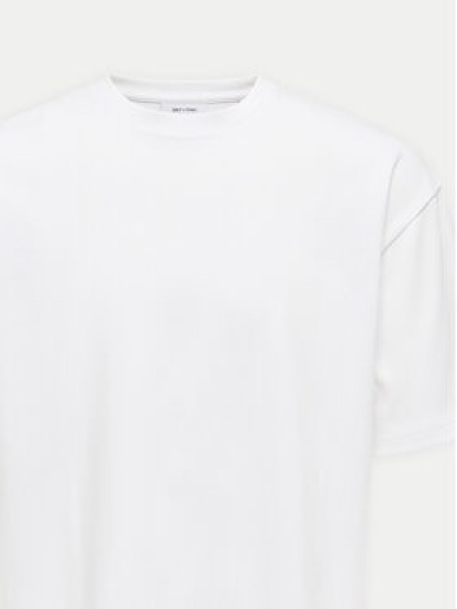 Only & Sons T-Shirt Caspian 22031940 Biały Authentic Fit