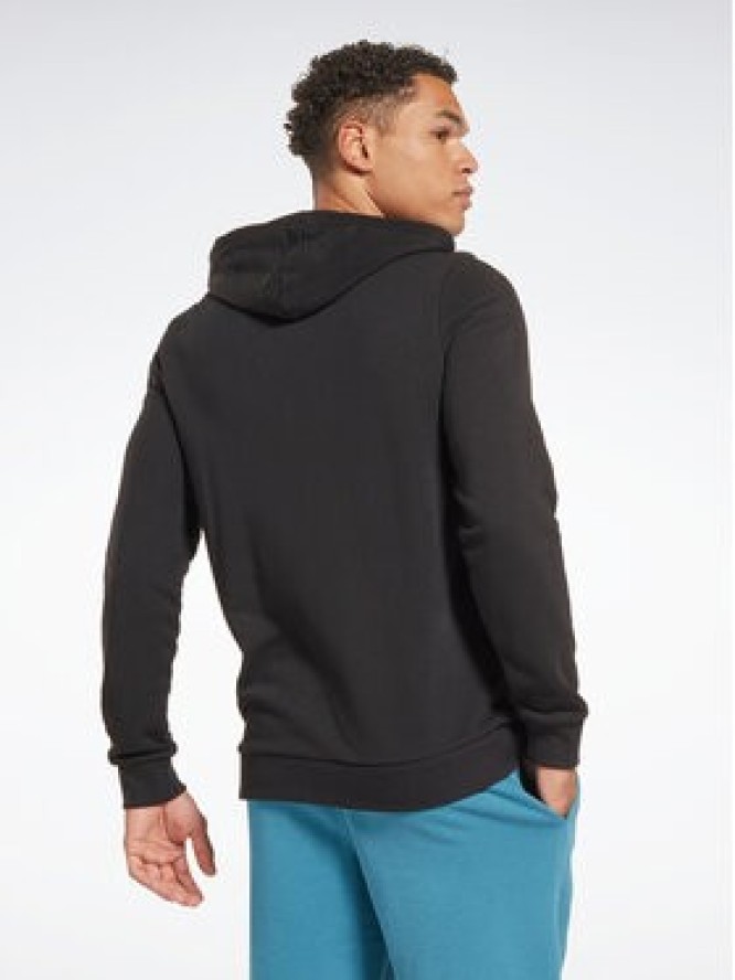 Reebok Bluza Identity Logo HA9273 Czarny Regular Fit