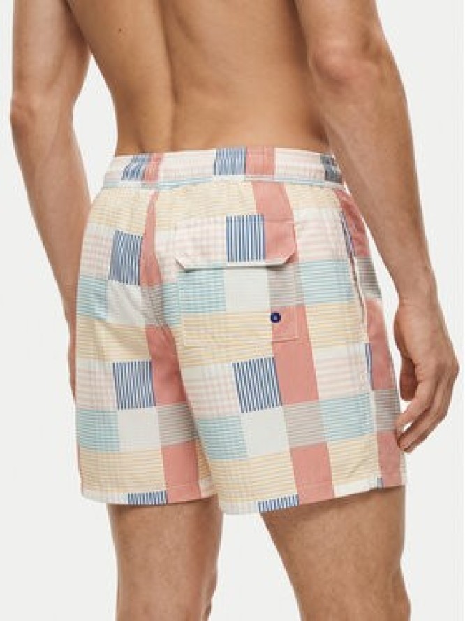Barbour Szorty kąpielowe Patch MSW0071RE51 Kolorowy Regular Fit