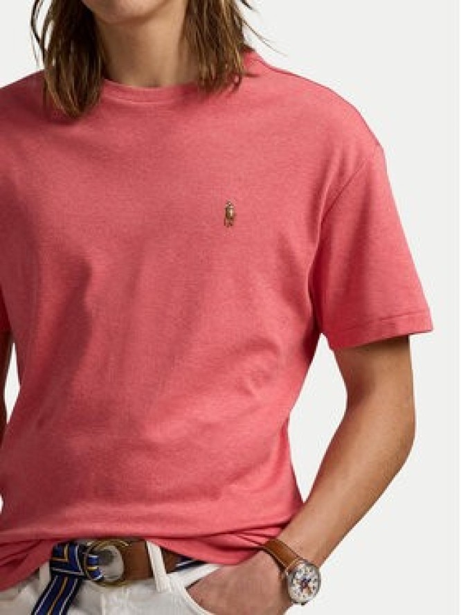 Polo Ralph Lauren T-Shirt 710740727033 Różowy Slim Fit