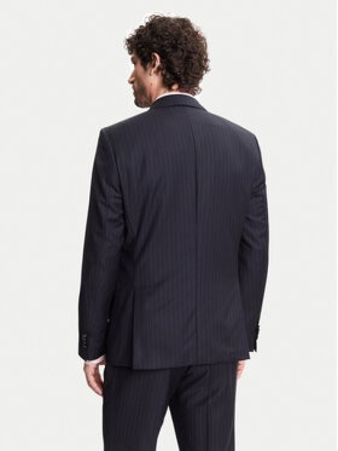 BOSS Garnitur H-Huge 50546121 Granatowy Slim Fit