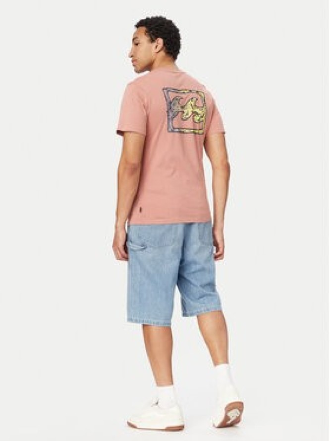 Billabong T-Shirt Crayon Wave EBYZT00525 Różowy jasny Regular Fit