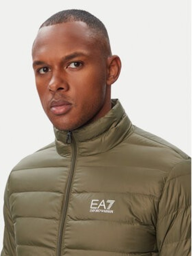 EA7 Emporio Armani Kurtka puchowa 8NPB23 PNGPZ U7014 Zielony ciemny Regular Fit
