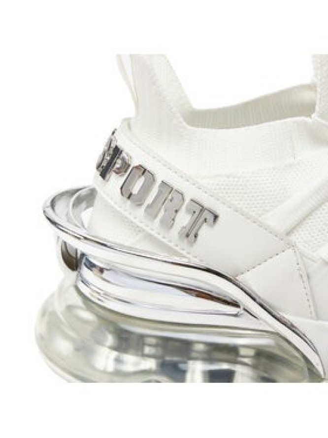 Plein Sport Sneakersy SADS USC0518 STE003N Biały