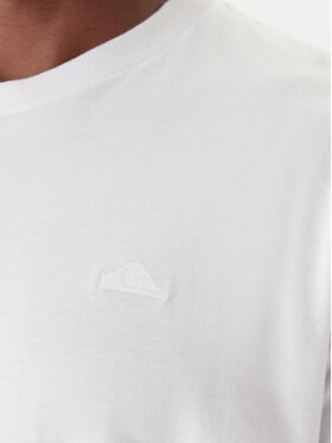 Quiksilver Longsleeve Salt Water EQYZT08206 Biały Regular Fit