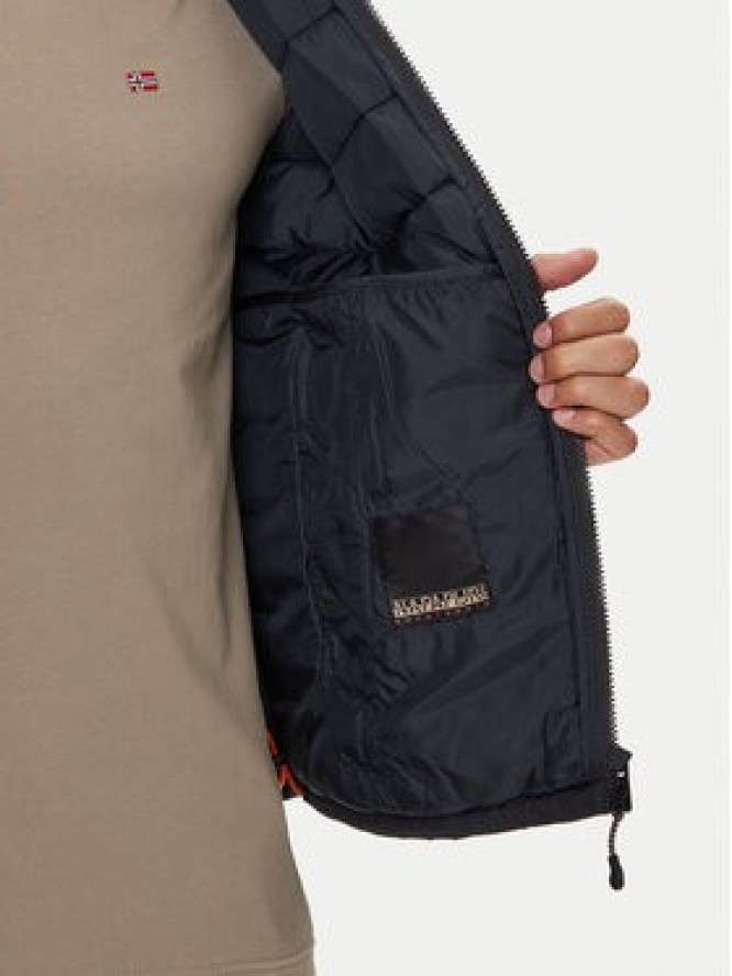 Napapijri Kurtka zimowa A-Gesar H NP0A88U3 Czarny Regular Fit