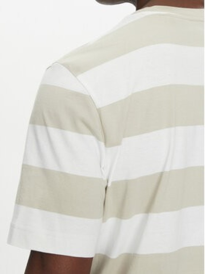 BOSS T-Shirt TalesStripe 50499334 Beżowy Relaxed Fit