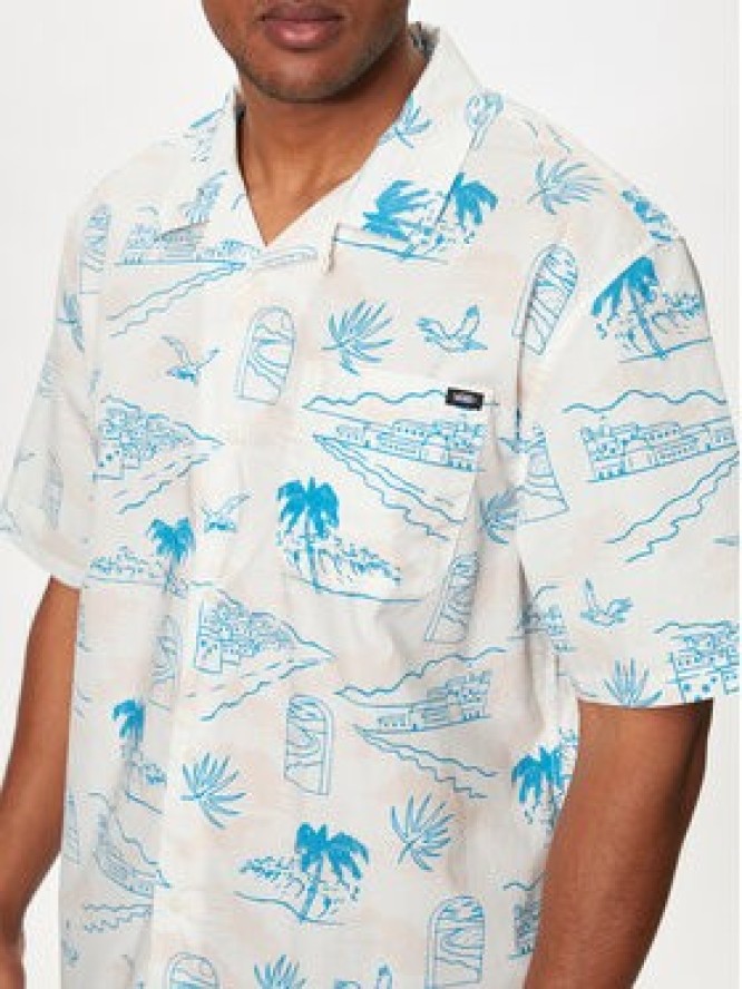 Vans Koszula Davista Ss Woven VN000G7G Écru Regular Fit