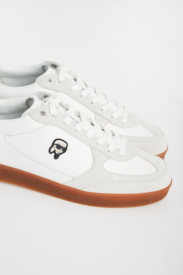 Sneakersy męskie skórzane KARL LAGERFELD