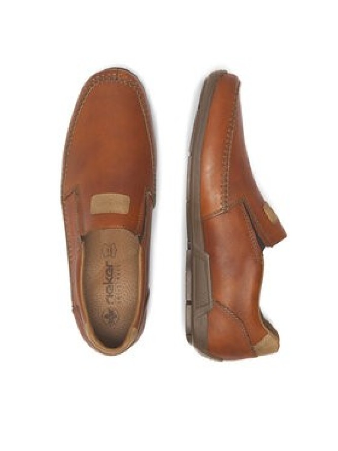 Rieker Półbuty 09053-24 Brązowy