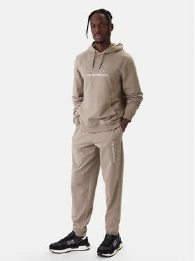 EA7 Emporio Armani Bluza 7M001313 AF13512 U6167 Beżowy Regular Fit