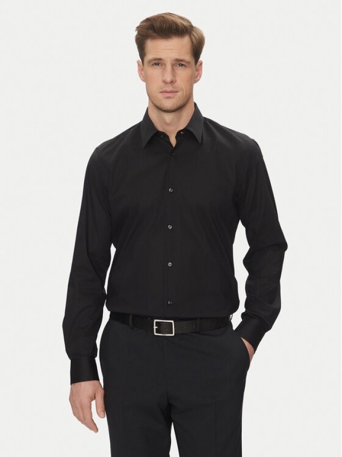 JOOP! Koszula 17 JSH-63Pierce 30044587 Czarny Slim Fit