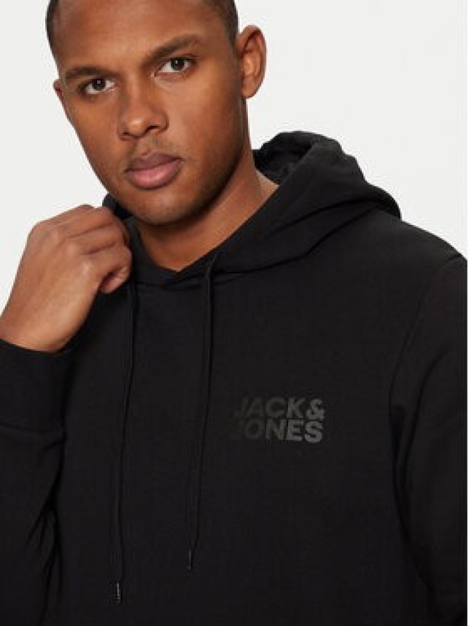 Jack & Jones Bluza Corp Logo 12152840 Czarny Regular Fit
