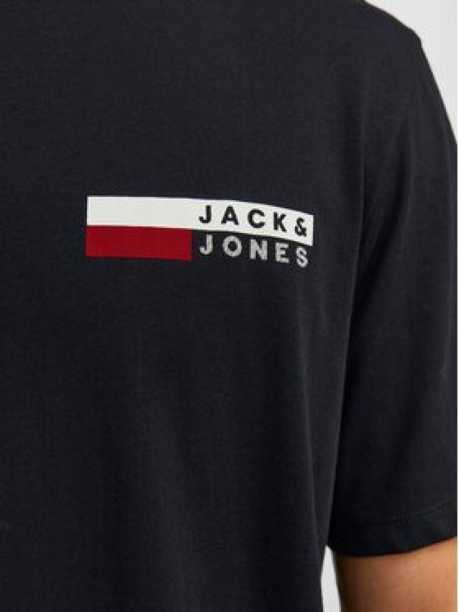 Jack & Jones T-Shirt Corp 12233999 Czarny Standard Fit